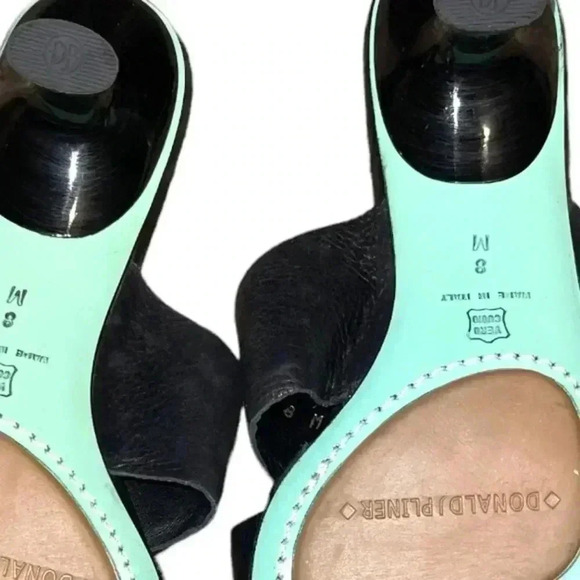 DONALD PALMER LEATHER SANDALS - Picture 4 of 4